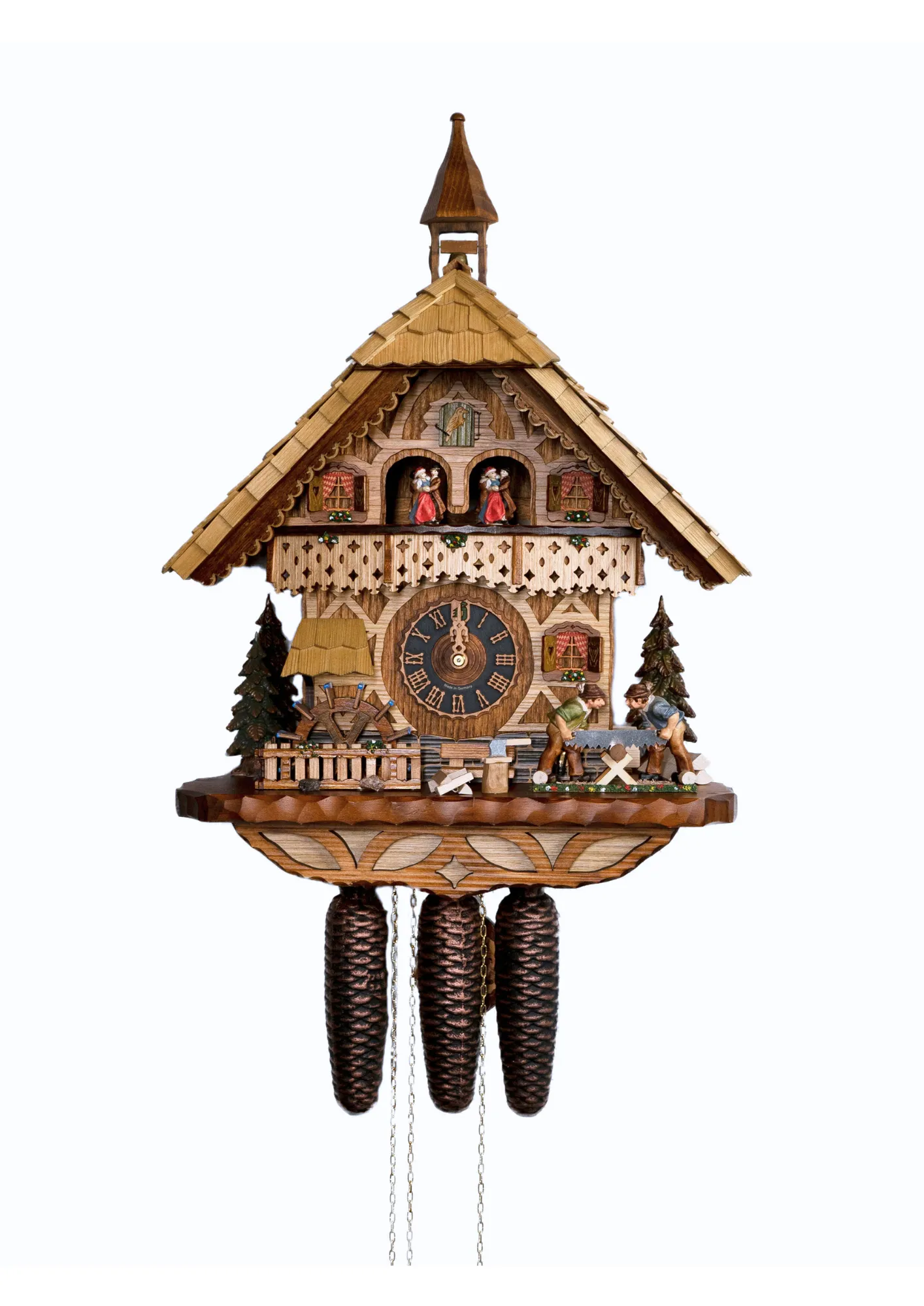 Cuckoo Clock | Black Forest Woodworks | 8 Day Movement with